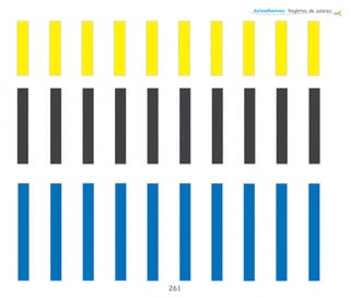 Autoadhesivos: Regletas de colores
261
 