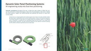 TClab Dynamic Solar Panel Positioning Systems | PDF
