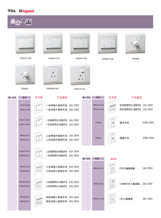 Tcl legrand new command & control system meilun 美仑