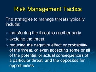 the importance of risk management | PPT