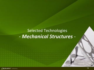 19TM
Consulting Services
Selected Technologies
- Mechanical Structures -
Source: EOS
 