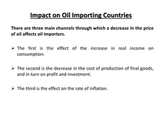 CRUDE OIL PRICES:WHY ARE THEY FALLING AND ITS IMPACT ON WORLD ECONOMY ...