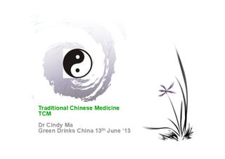 Traditional Chinese Medicine versus Western Medicine