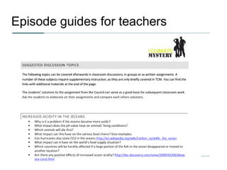 Senter for IKT i utdanningen
Episode guides for teachers
 