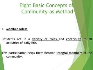 Community As Method Tc training manual | PPT