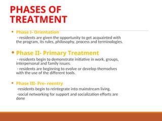 therapeutic community modality program (TCMP) bureau of jail management ...