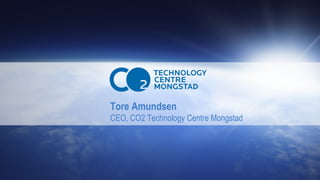 Tore Amundsen
CEO, CO2 Technology Centre Mongstad
 