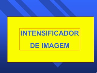 39 
INTENSIFICADOR 
DE IMAGEM 
 