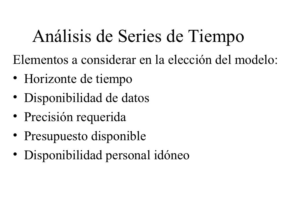 TéCnicas De PronóStico