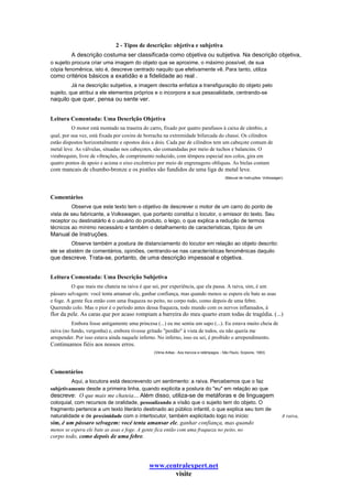 TéCnicas De RedaçãO