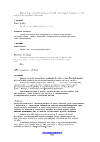 TéCnicas De RedaçãO