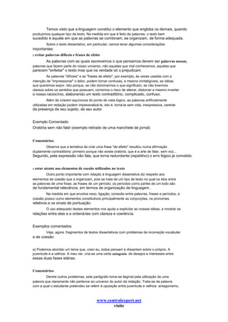 TéCnicas De RedaçãO