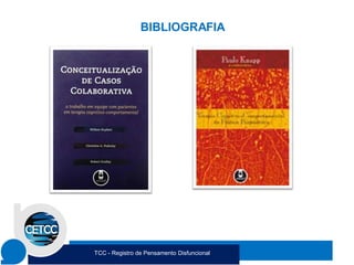 BIBLIOGRAFIA
TCC - Registro de Pensamento Disfuncional
 