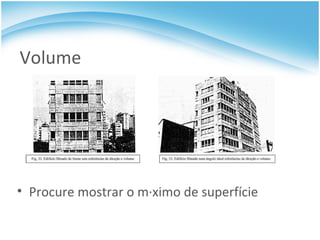 Volume Procure mostrar o máximo de superfície 