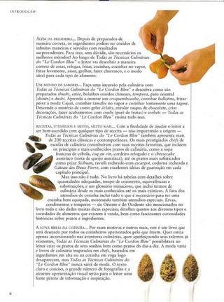 Técnicas culinárias-  Le Cordon Bleu