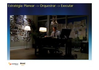 Estratégia: Planear -> Orquestrar -> Executar
 