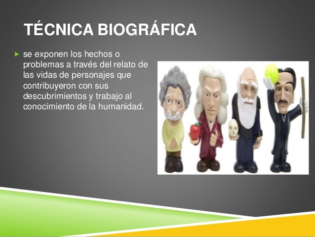Resultado de imagen para tecnica biografica