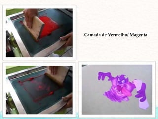 Camada de Vermelho/ Magenta
 