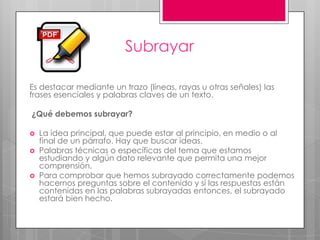Ejercita en los participantes las actividades grupales En la síntesis abordamos todas las ideas del autor del tema leído y estaremos en la capacidad de confórtalas con ideas encontradas en otro texto.
