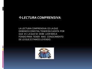 TIPOS DE TECNICAS DE ESTUDIOS:PREVISUALIZAR:  EL ESTUDIANTE OBSERVA EL TÓPICO A SER APRENDIDO, REVISANDO LOS TÍTULOS PRINCIPALES O LOS PUNTOS EN EL SÍLABO.PREGUNTAR: LUEGO SE   UNA FORMULA DE PREGUNTAS  PARA PODER SER  RESPONDIDAS, UNA VEZ UQE EL TOPICO SEA ESTUDIADO.LEER :ES UN PROCESO DE INTERACCIÓN ENTRE EL LECTOR Y EL TEXTO, PROCESO MEDIANTE EL CUAL EL PRIMERO INTENTA SATISFACER (OBTENER UNA INFORMACIÓN PERTINENTE PARA) LOS OBJETIVOS QUE GUÍAN SU LECTURA.