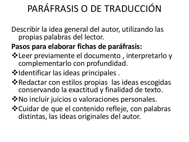 Técnicas de la investigación ducumental