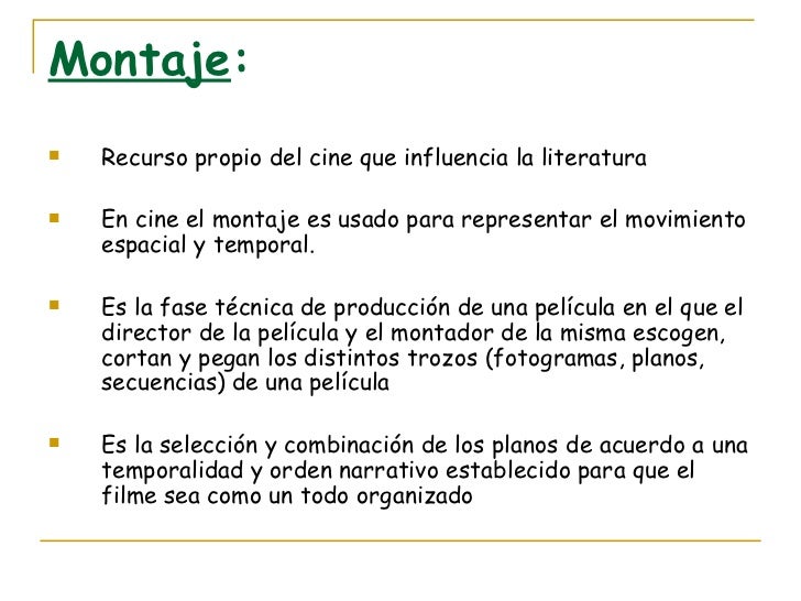TéCnicas De La Literatura Contemporanea