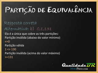 Técnicas de modelagem de teste (parte 1)