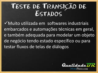 Técnicas de modelagem de teste (parte 1)