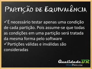 Técnicas de modelagem de teste (parte 1)