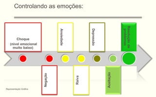 Controlando as emoções:
Representação Gráfica
 