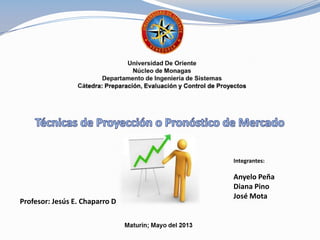 Integrantes:
Anyelo Peña
Diana Pino
José Mota
Profesor: Jesús E. Chaparro D
 