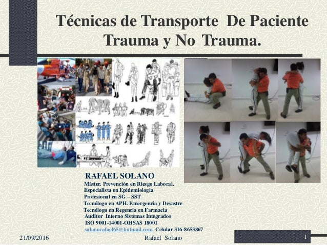 Traslado de paciente critico pdf