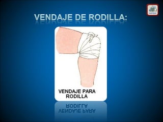 Técnicas de vendaje e inmovilización.