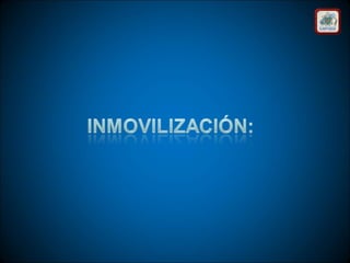 Técnicas de vendaje e inmovilización.