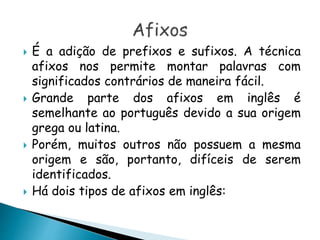 Técnicas e estratégias de leitura em inglês ppt | PPTX