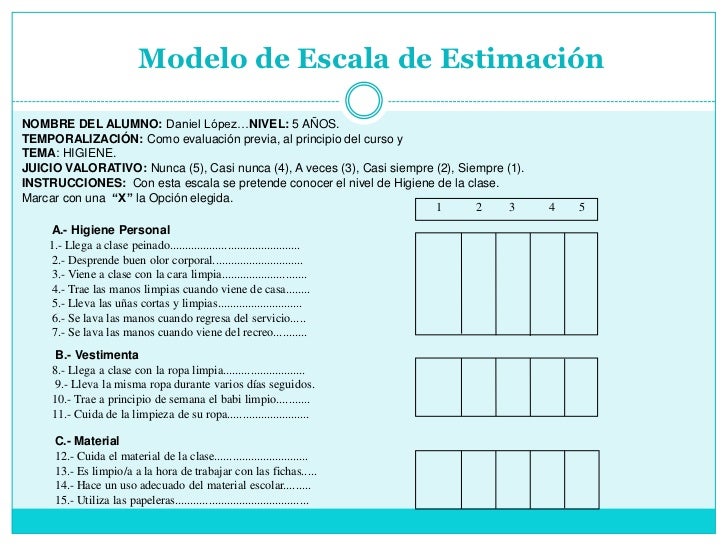 Técnicas E Instrumentos De Evaluación