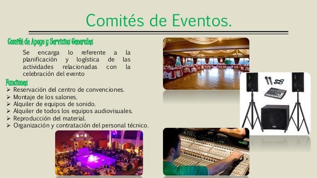 Técnicas en la organización y promoción de eventos
