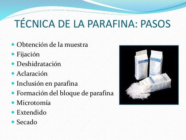 Técnicas histológicas