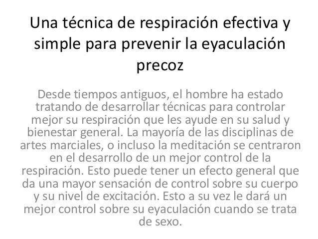 Domina Tu Orgasmo Ahora Técnicas Para Evitar La Eyaculación Precoz