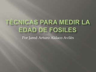 Por Jared Arturo Aldaco Avilés

 