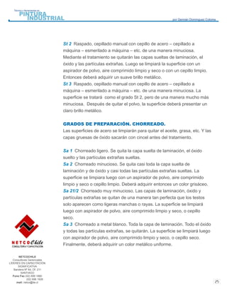 Técnicas y herramientas en pintura industrial | PDF