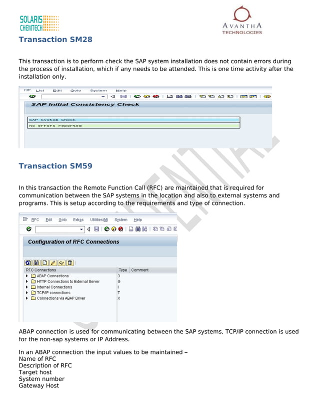 T codes sap-basis-training | PDF