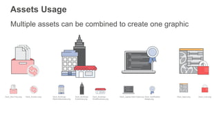 Assets Usage
Multiple assets can be combined to create one graphic
Deck_Box-Files.png Deck_Arrows1.png Deck_Buildings-
MediumBusiness.png
Deck_Buildings-
Enterprise.png
Deck_Buildings-
SmallBusiness.png
Deck_Laptop-Dark-Code.png Deck_Certification-
Badge.png
Deck_App2.png Deck_Lock.png
 
