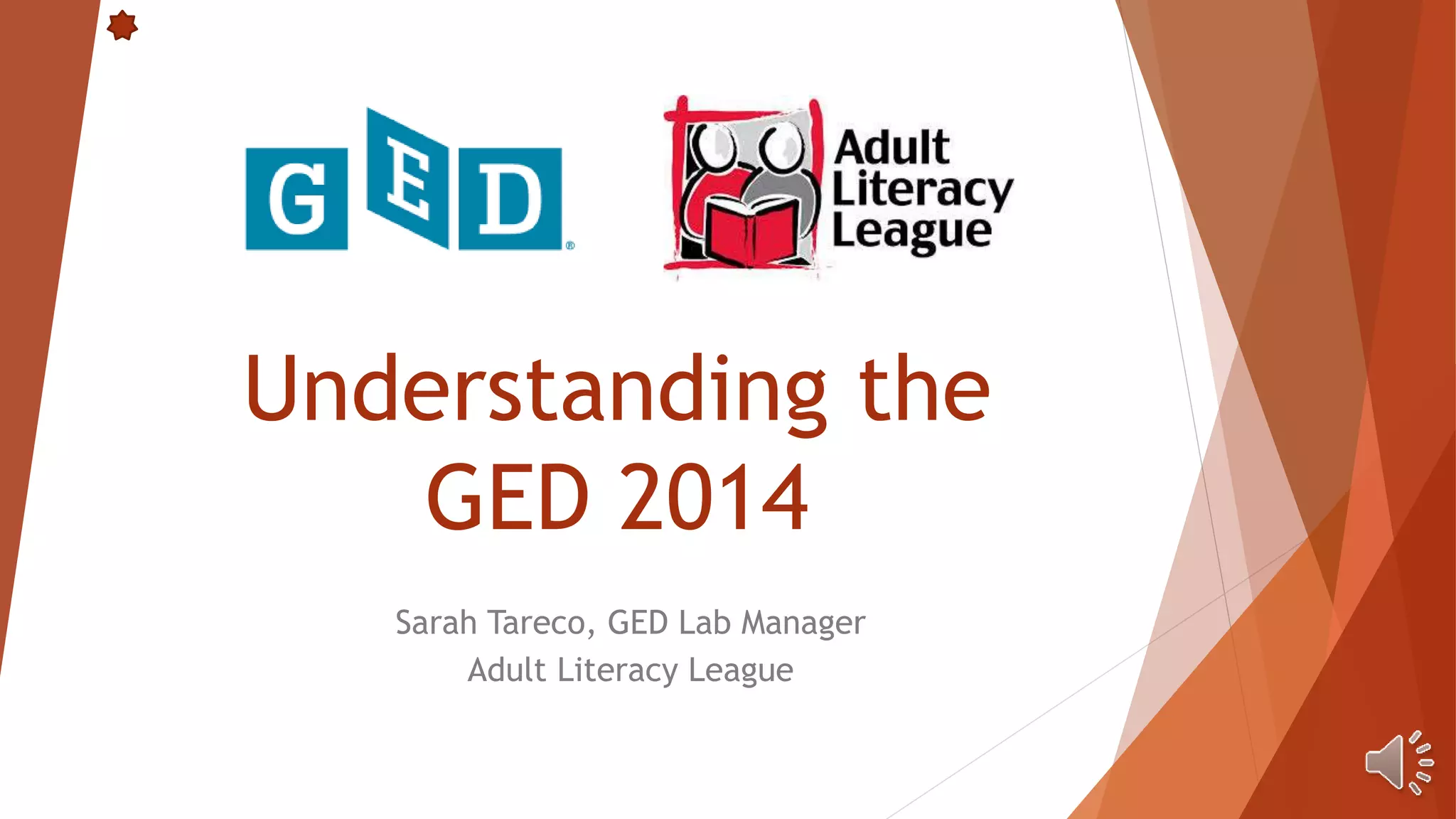 Understanding the GED 2014 | PPTX