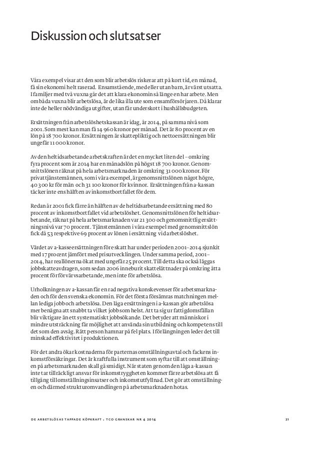 TCO Rapport om urholkad a kassa 20140623