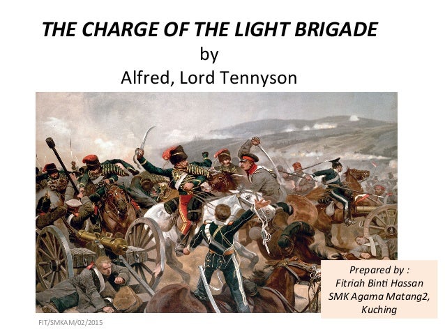 tennyson light brigade tennyson light brigade