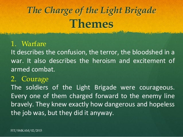 The Charge Of The Light Brigade Form 4 2015 Pdf