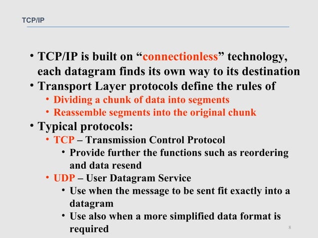 TCP/ IP | PPT | Email | Internet
