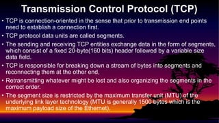 TCP/IP and UDP protocols | PPTX