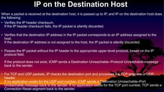 TCP/IP and UDP protocols | PPTX